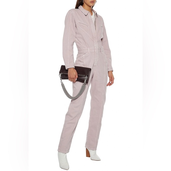 IRO Pants - NWT IRO LIKASI JUMPSUIT | color: old pink (blush/pink | FR 38 US 6
